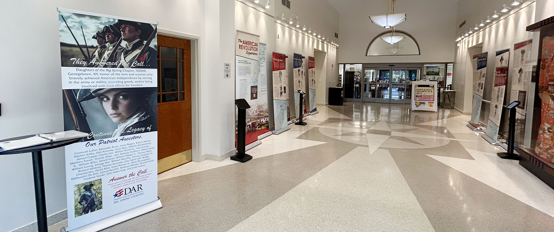 The American Revolution Experience Exhibit