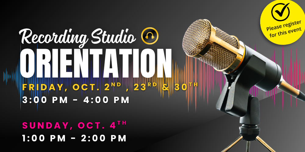 recording studio orientations