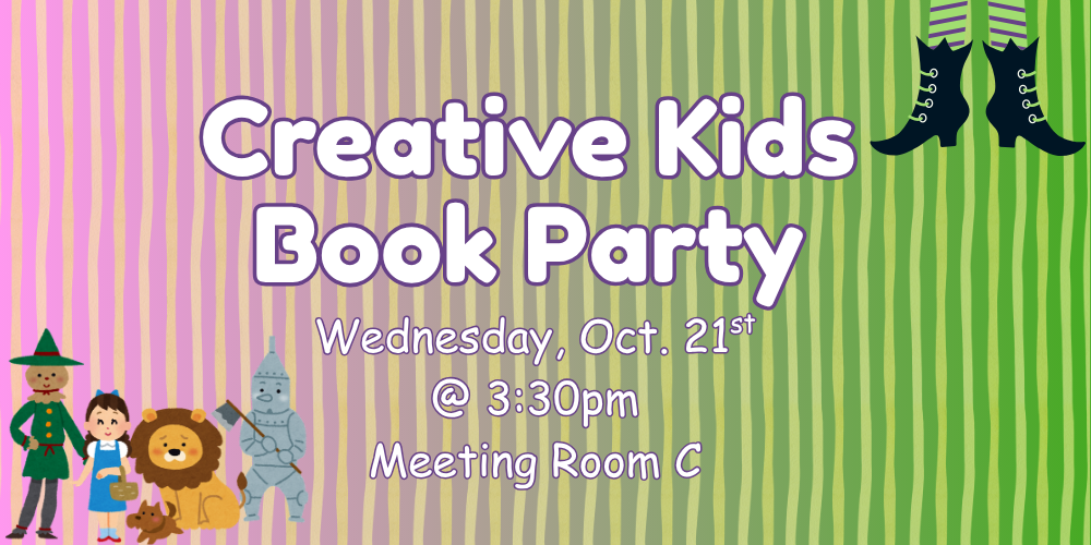 Creative Kids BOOK PARTY