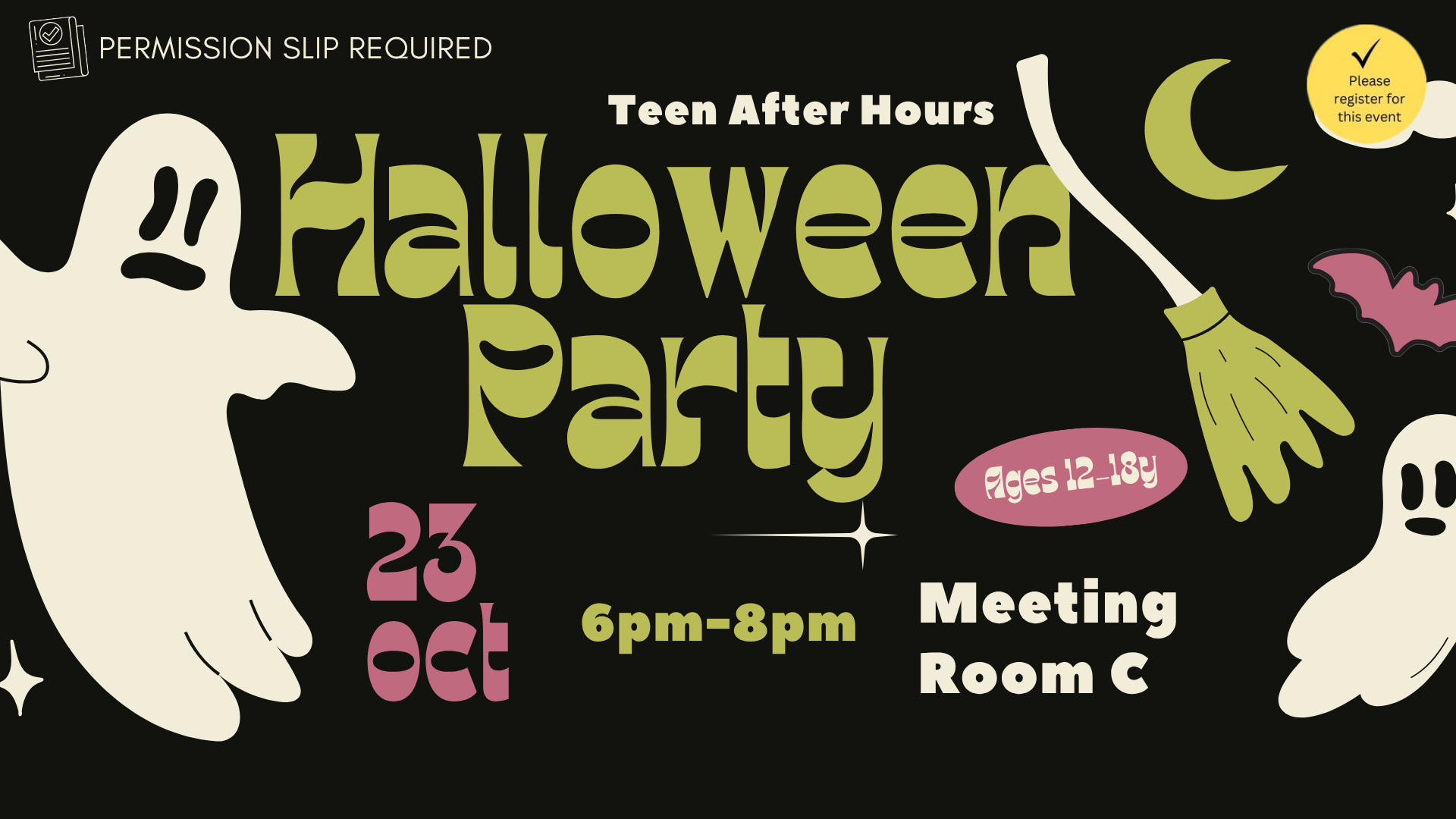 Teen After-Hours Halloween Party