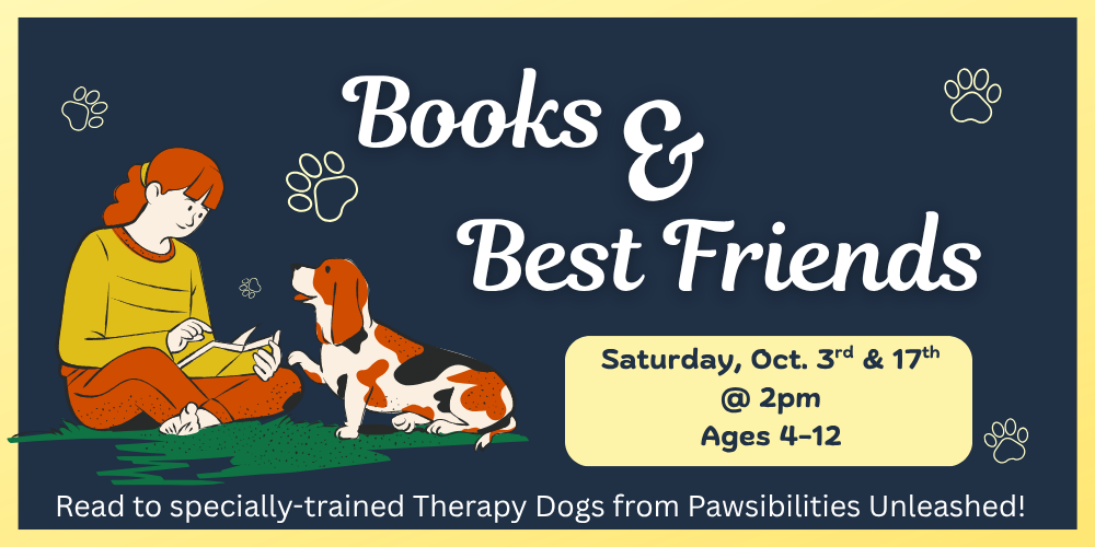 Read to therapy dogs