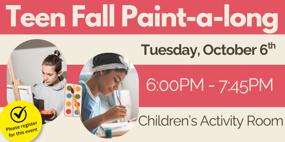 Teen Fall paint along