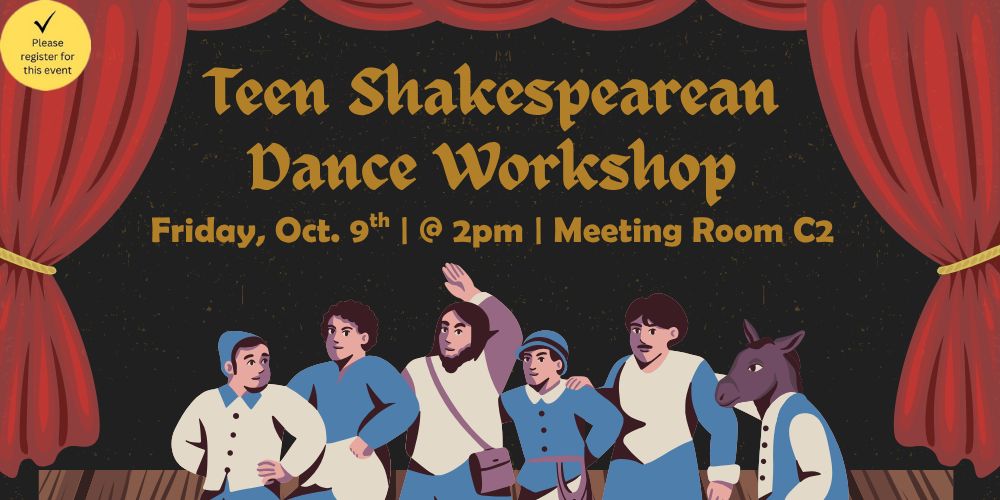 Teen Shakespearean Dance Workshop