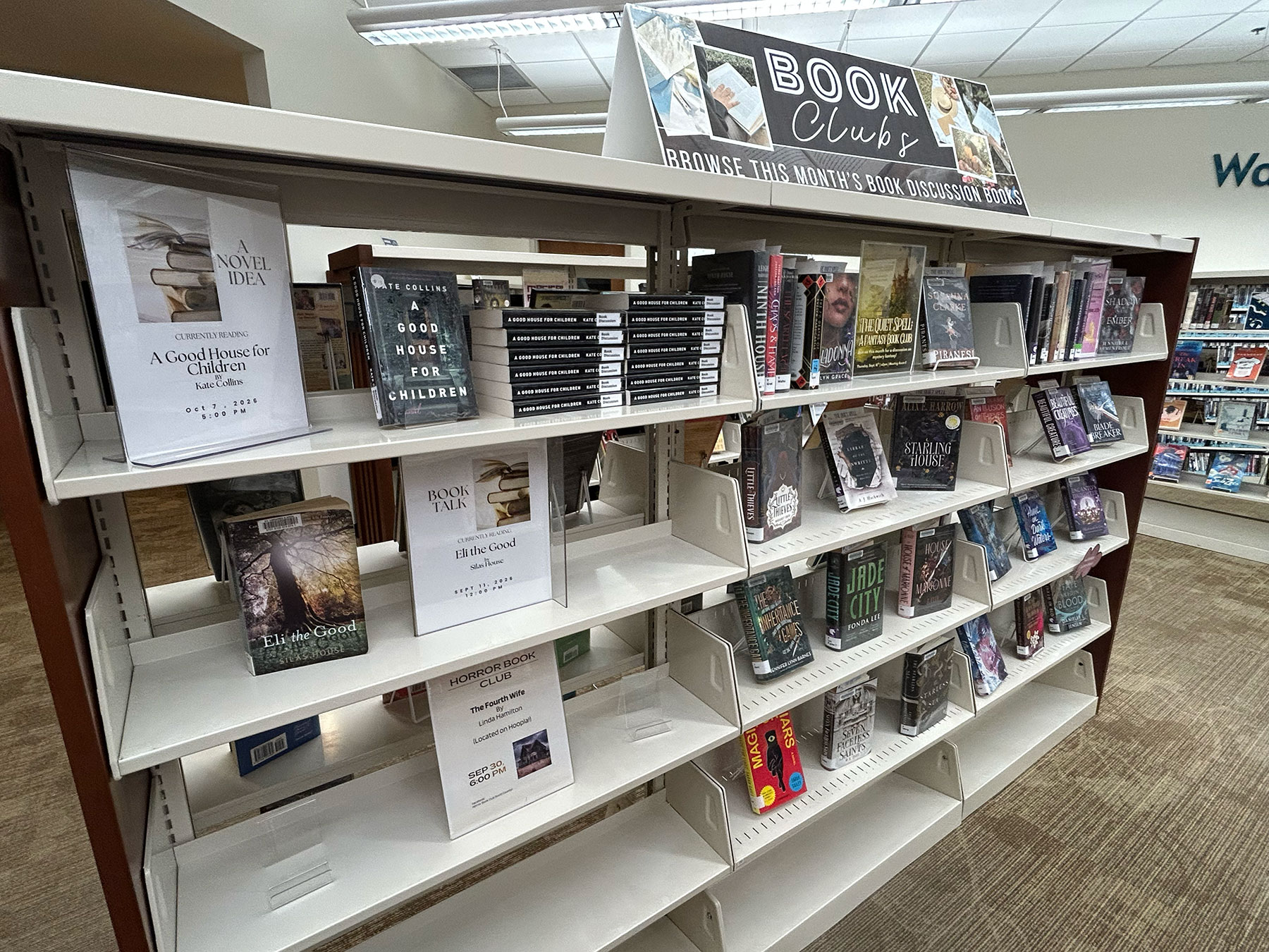 Book clubs for September