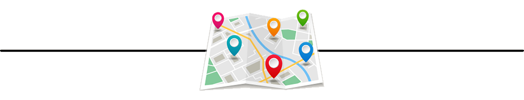 Experience pass map border