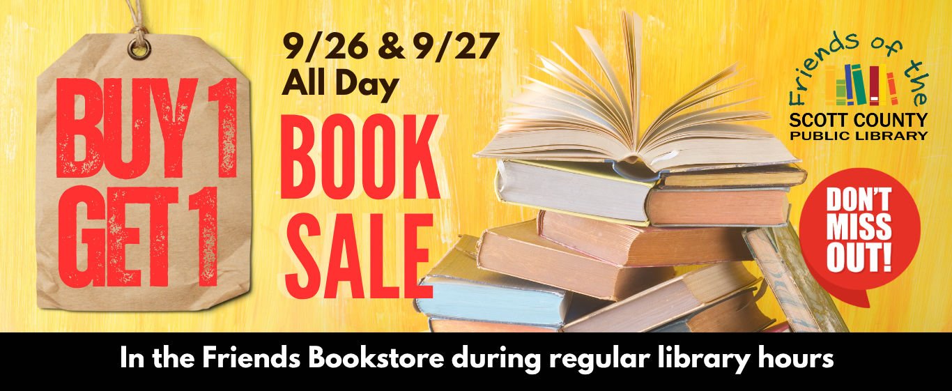 Friends book sale