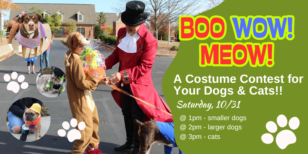 Boo wow pet costume contest
