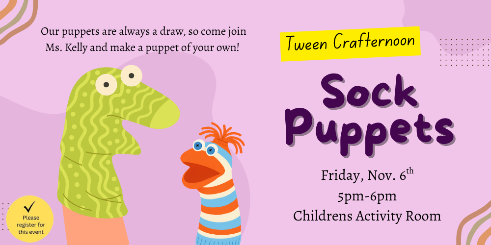 Tween Crafternoon: Sock Puppets
