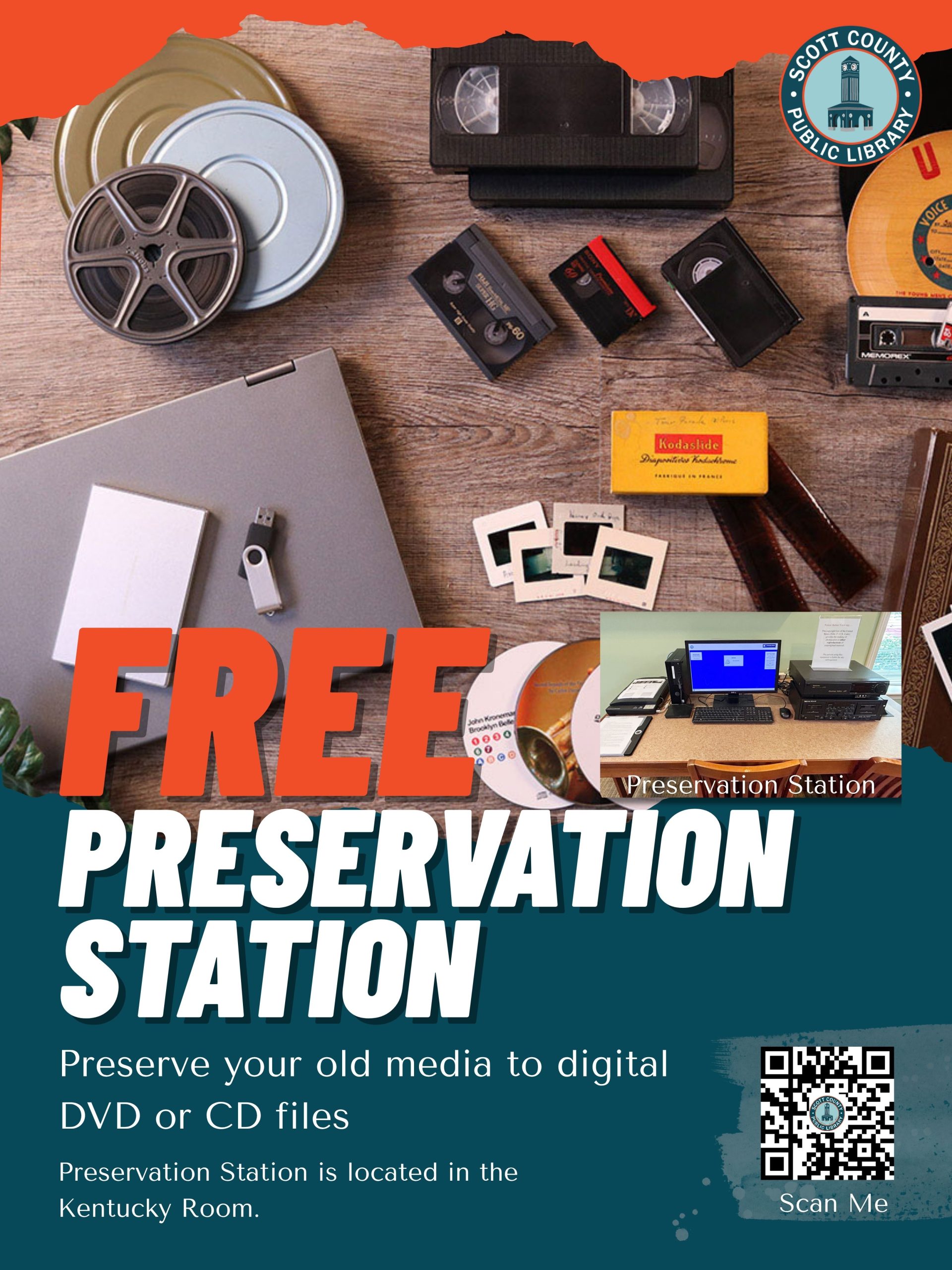 Free preservation station